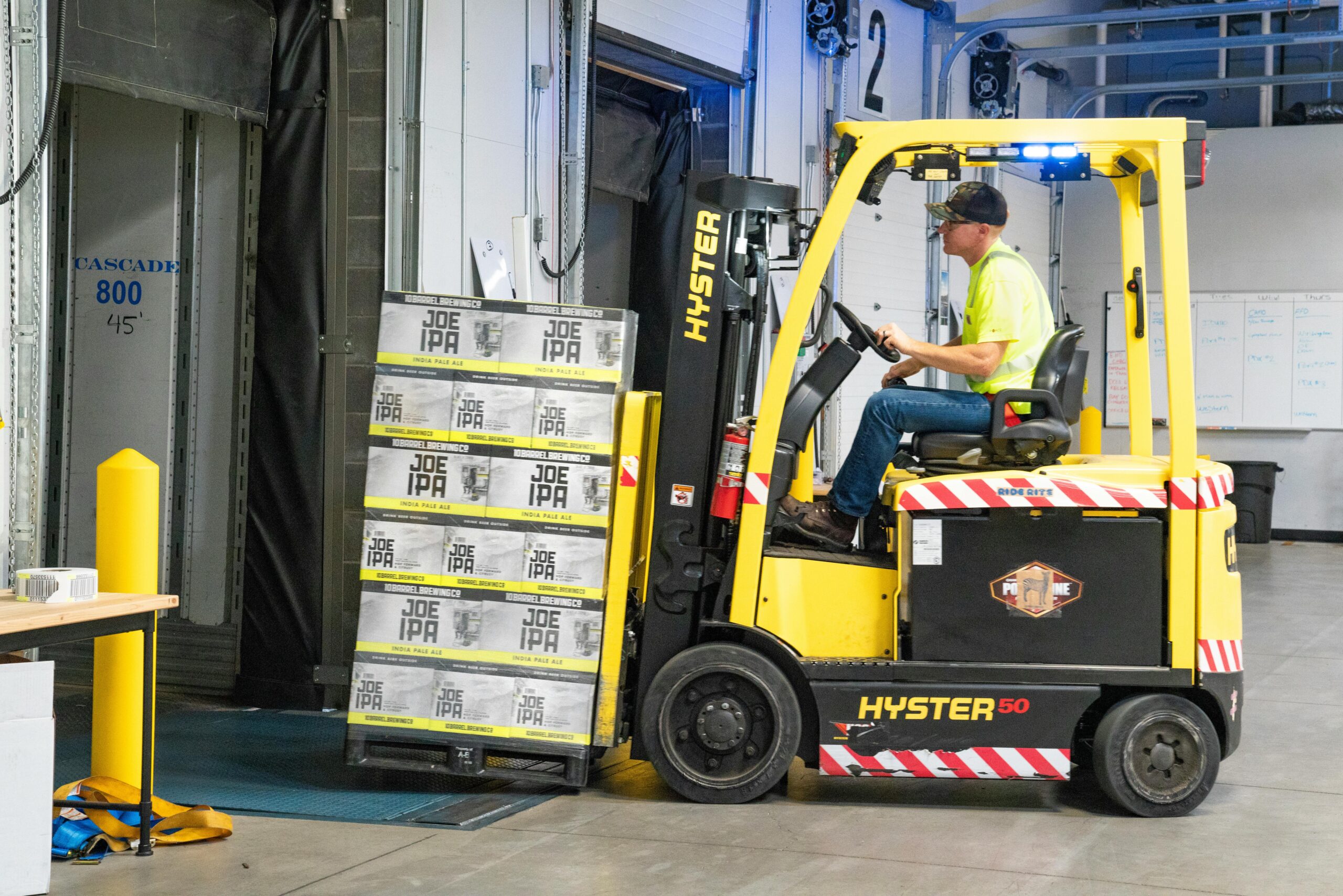 Certified Forklift operator