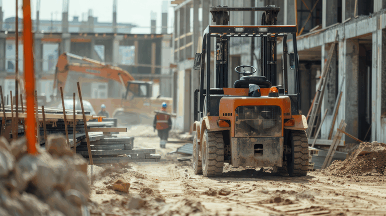Rough Terrain Forklift Training: What You Need to Know